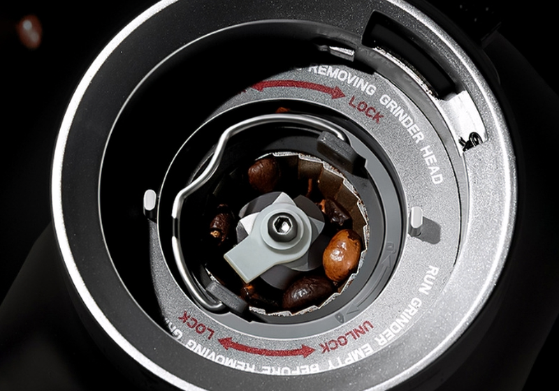 Metal steel core cone wheel coffee grinder