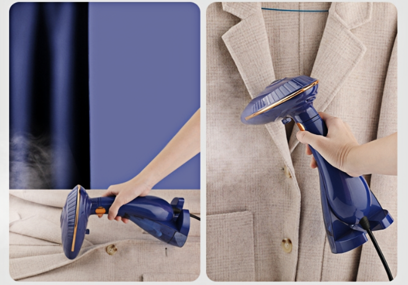 Folding electric iron