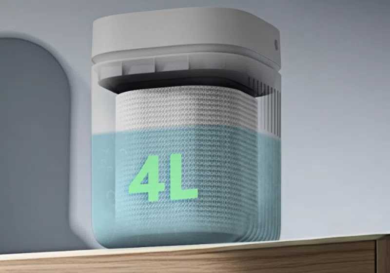 Pure cold evaporation fog free humidifier