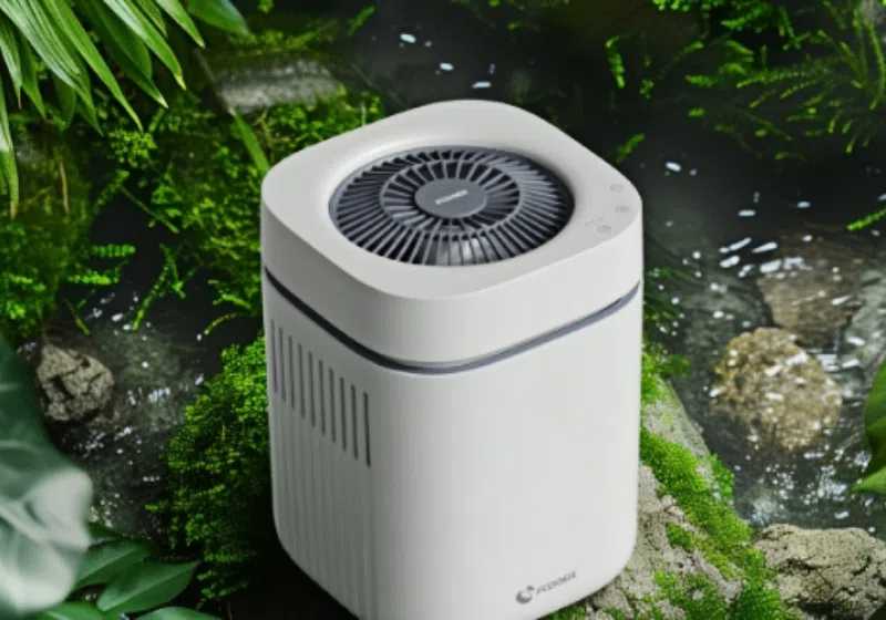 Pure cold evaporation fog free humidifier