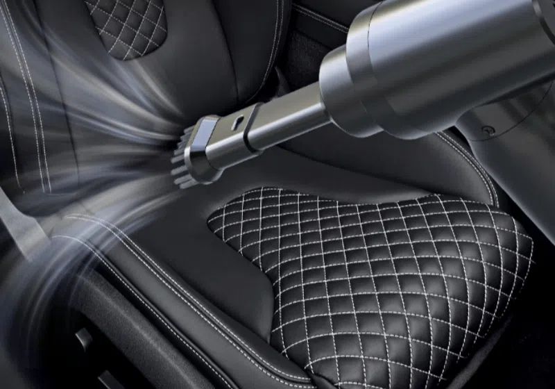 Wireless charging car vacuum cleaner