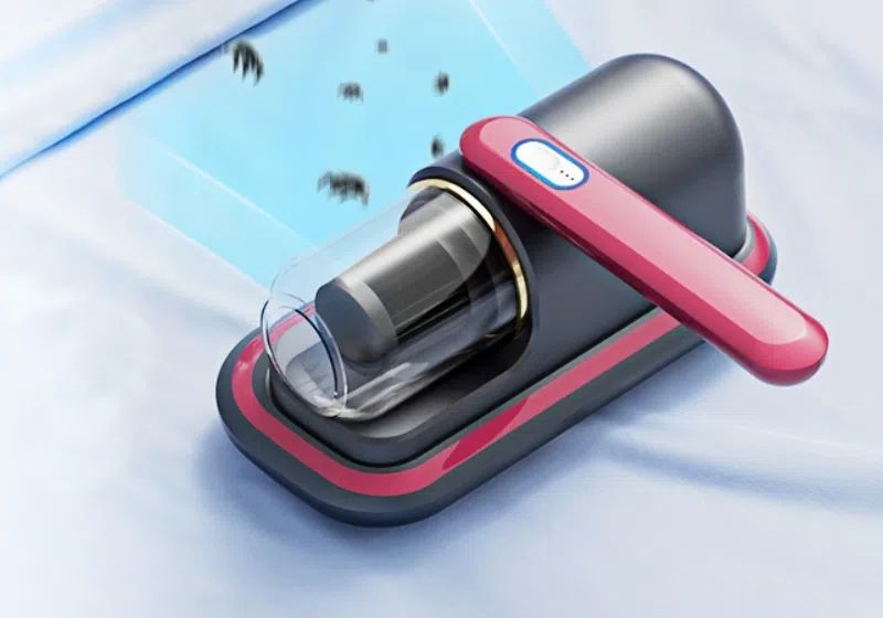 Household mite remover and vacuum cleaner