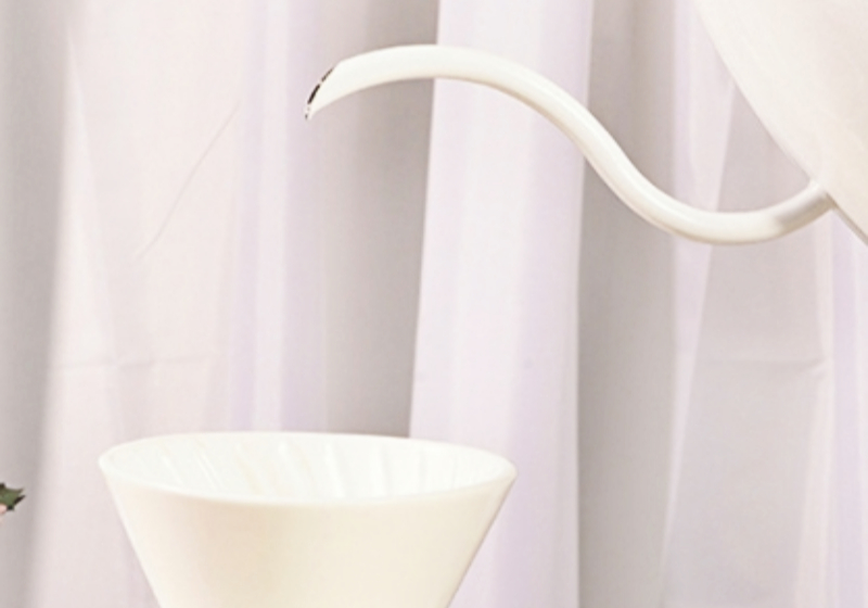 Temperature controlled hand brewed coffee pot