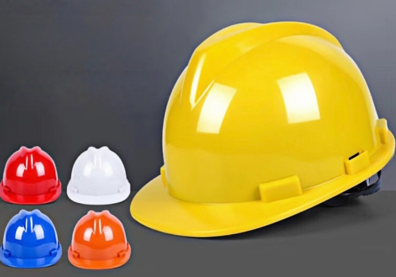 Thickened construction helmet