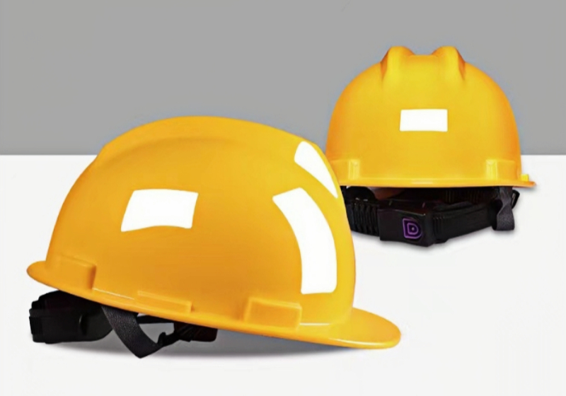 Thickened construction helmet