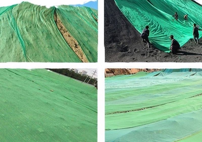 Dust proof nets for construction sites
