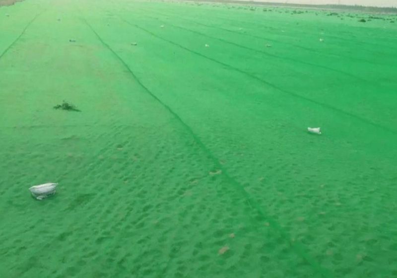 Dust proof nets for construction sites