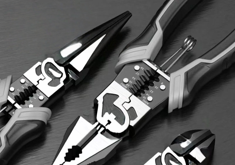 Multi functional wire pliers